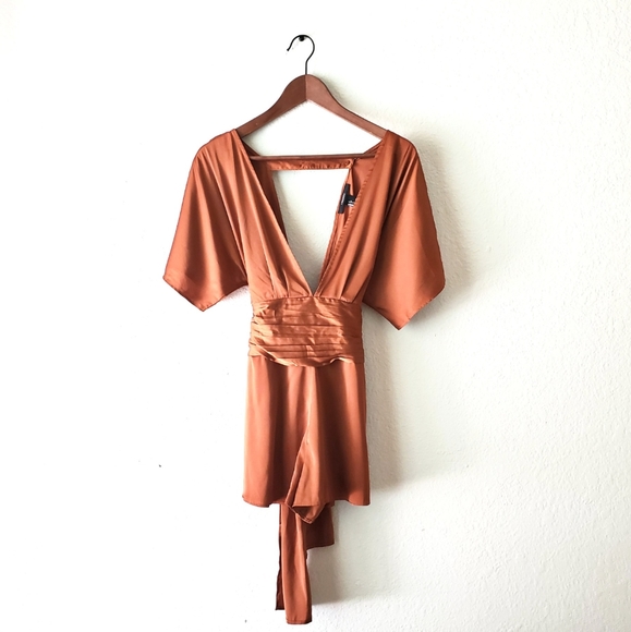 Forever 21 Kimono Romper - Picture 1 of 8